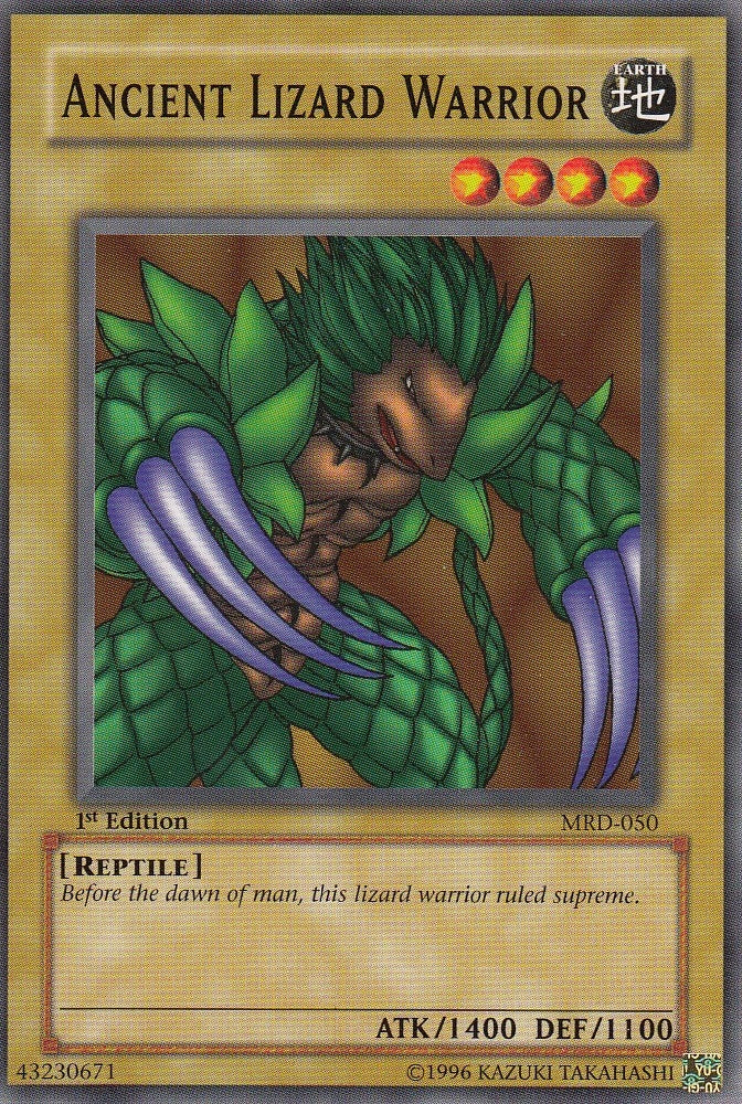 Image for Ancient Lizard Warrior (Metal Raiders) (MRD-050) - YuGiOh