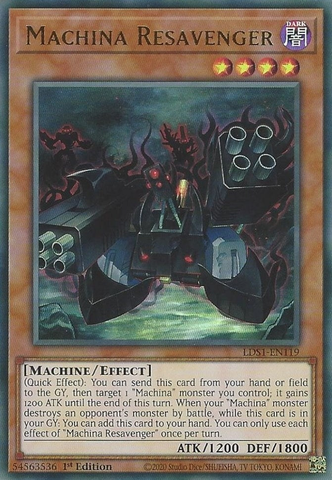 Image for Machina Resavenger (Legendary Duelists: Season 1) (LDS1-EN119) - YuGiOh
