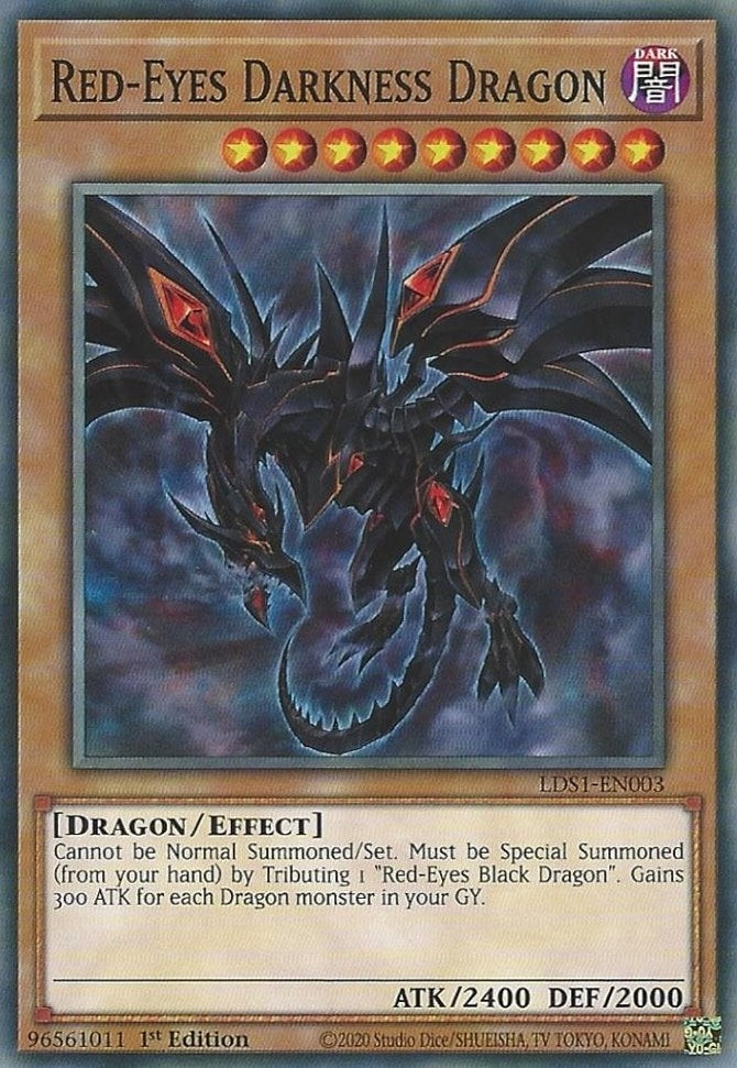 Image for Red-Eyes Darkness Dragon (Legendary Duelists: Season 1) (LDS1-EN003) - YuGiOh