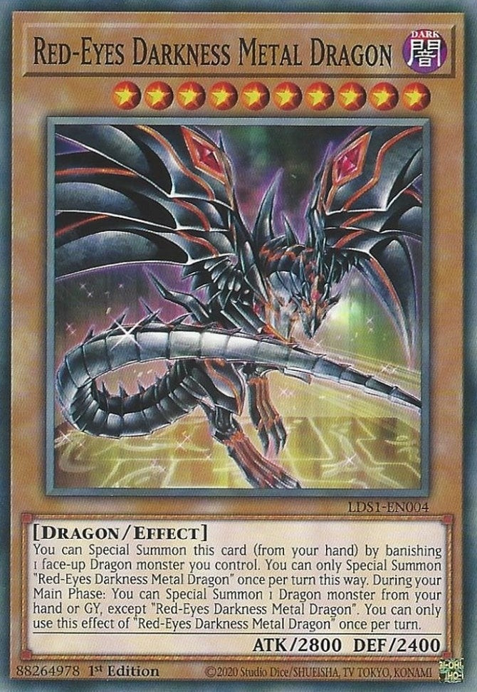 Image for Red-Eyes Darkness Metal Dragon (Legendary Duelists: Season 1) (LDS1-EN004) - YuGiOh