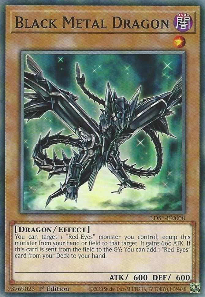 Image for Black Metal Dragon (Legendary Duelists: Season 1) (LDS1-EN008) - YuGiOh