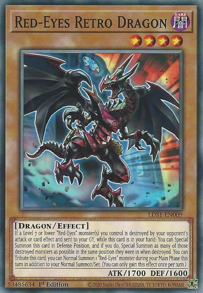 Image for Red-Eyes Retro Dragon (Legendary Duelists: Season 1) (LDS1-EN009) - YuGiOh