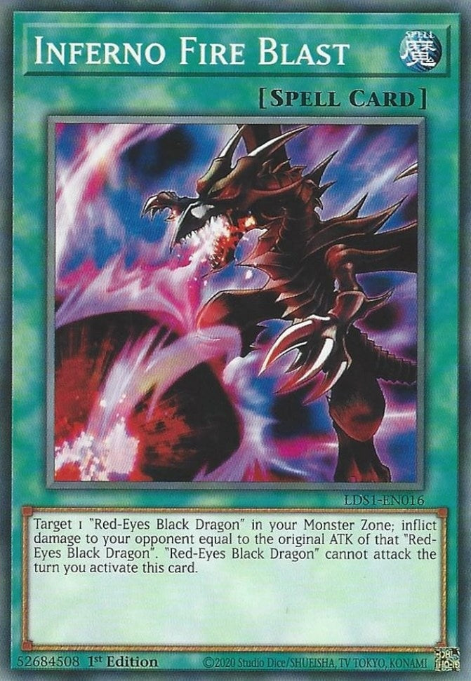 Image for Inferno Fire Blast (Legendary Duelists: Season 1) (LDS1-EN016) - YuGiOh
