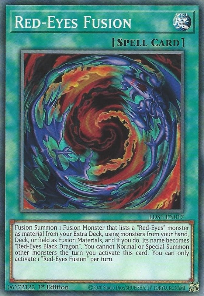 Image for Red-Eyes Fusion (Legendary Duelists: Season 1) (LDS1-EN017) - YuGiOh