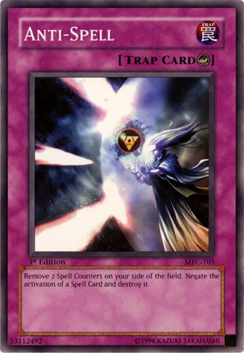 Image for Anti-Spell (Magician's Force) (MFC-103) - YuGiOh