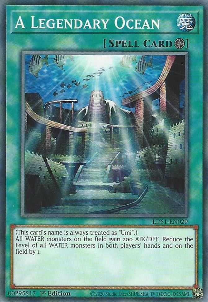 Image for A Legendary Ocean (Legendary Duelists: Season 1) (LDS1-EN029) - YuGiOh