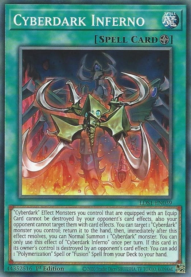 Image for Cyberdark Inferno (Legendary Duelists: Season 1) (LDS1-EN039) - YuGiOh