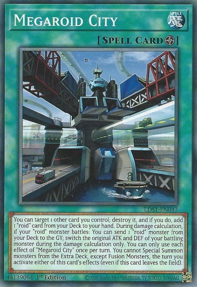Image for Megaroid City (Legendary Duelists: Season 1) (LDS1-EN043) - YuGiOh