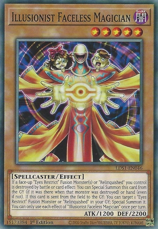 Image for Illusionist Faceless Magician (Legendary Duelists: Season 1) (LDS1-EN046) - YuGiOh