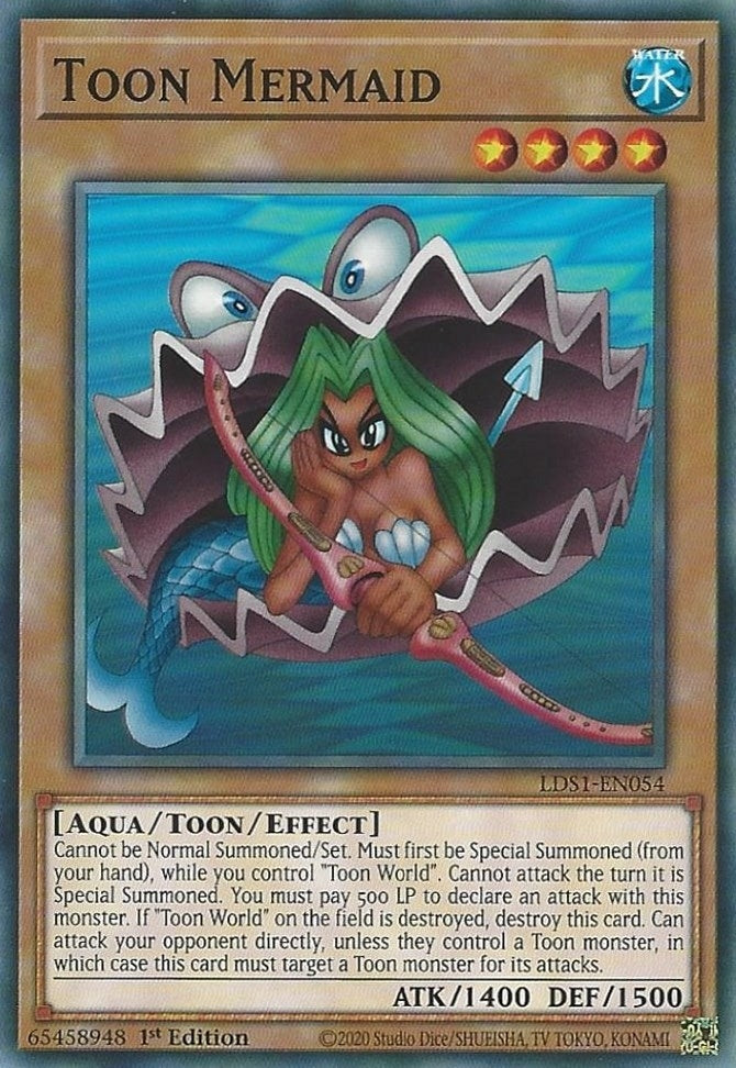 Image for Toon Mermaid (Legendary Duelists: Season 1) (LDS1-EN054) - YuGiOh