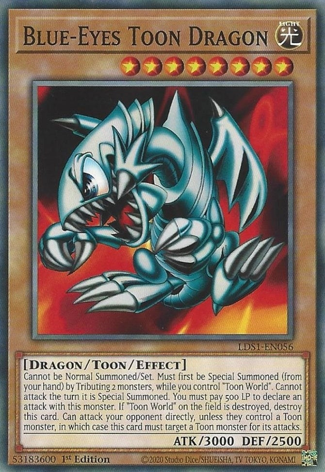 Image for Blue-Eyes Toon Dragon (Legendary Duelists: Season 1) (LDS1-EN056) - YuGiOh
