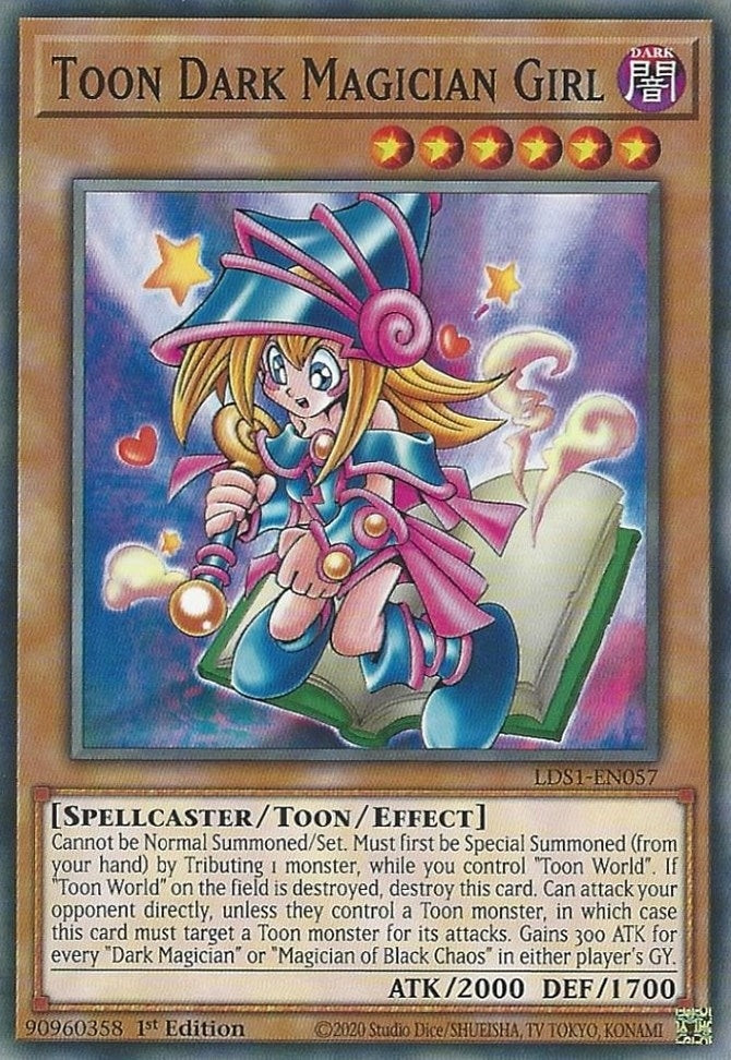 Image for Toon Dark Magician Girl (Legendary Duelists: Season 1) (LDS1-EN057) - YuGiOh