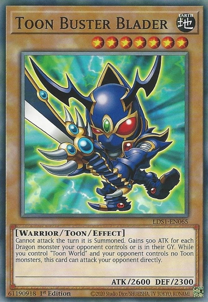 Image for Toon Buster Blader (Legendary Duelists: Season 1) (LDS1-EN065) - YuGiOh