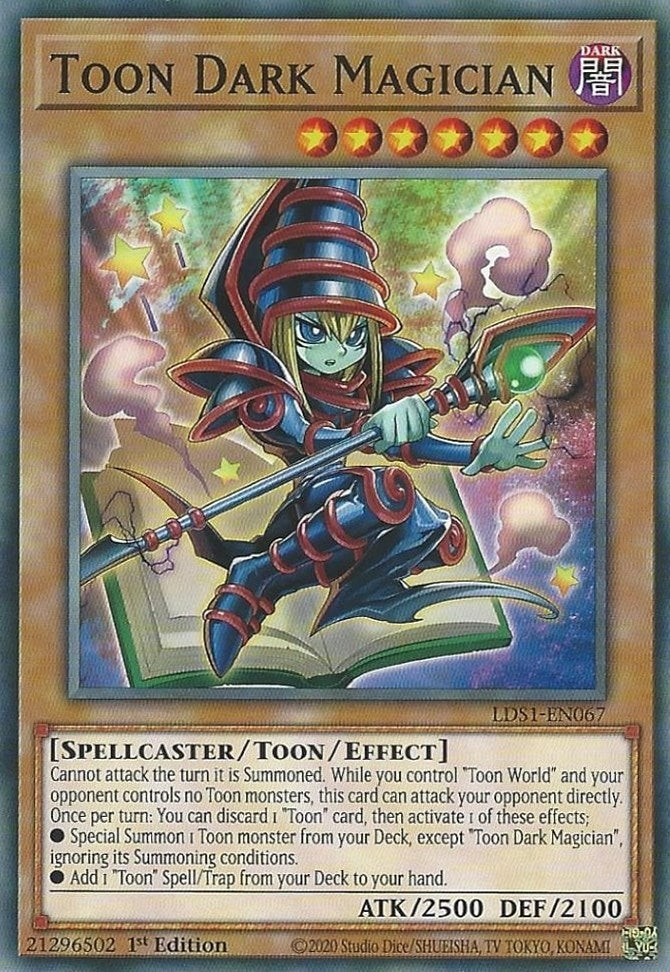 Image for Toon Dark Magician (Legendary Duelists: Season 1) (LDS1-EN067) - YuGiOh