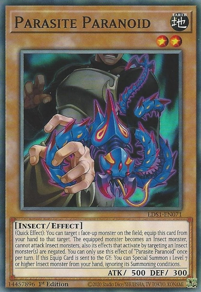 Image for Parasite Paranoid (Legendary Duelists: Season 1) (LDS1-EN071) - YuGiOh