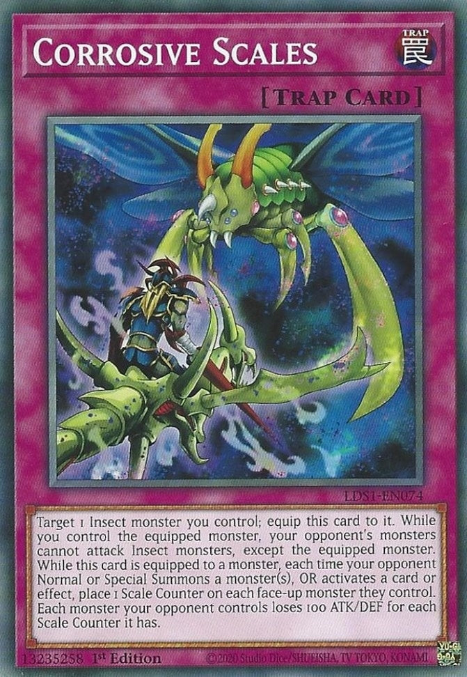 Image for Corrosive Scales (Legendary Duelists: Season 1) (LDS1-EN074) - YuGiOh