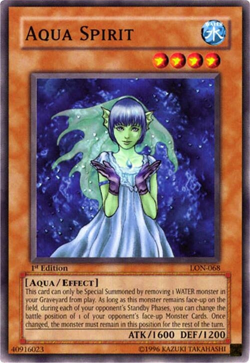 Image for Aqua Spirit (Labyrinth of Nightmare) (LON-068) - YuGiOh