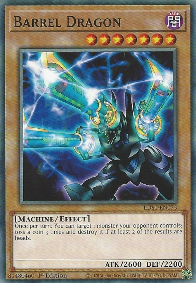 Image for Barrel Dragon (Legendary Duelists: Season 1) (LDS1-EN075) - YuGiOh
