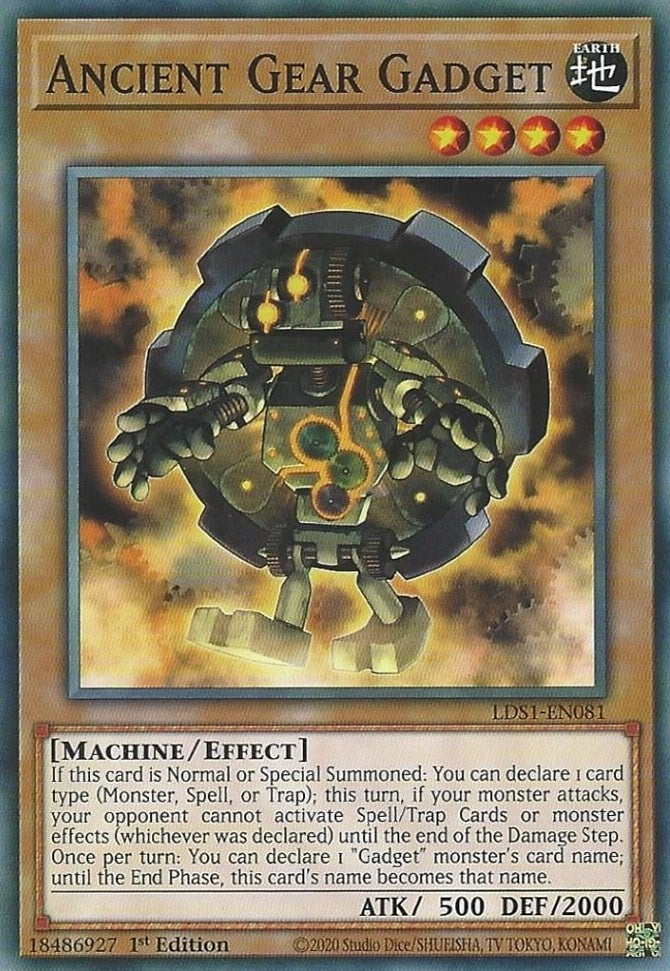 Image for Ancient Gear Gadget (Legendary Duelists: Season 1) (LDS1-EN081) - YuGiOh