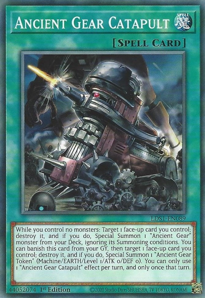 Image for Ancient Gear Catapult (Legendary Duelists: Season 1) (LDS1-EN089) - YuGiOh