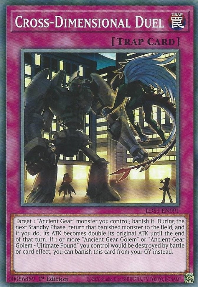 Image for Cross-Dimensional Duel (Legendary Duelists: Season 1) (LDS1-EN091) - YuGiOh