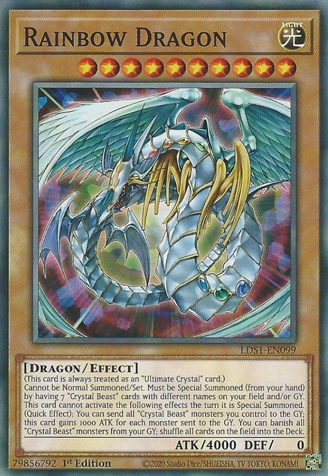 Image for Rainbow Dragon (Legendary Duelists: Season 1) (LDS1-EN099) - YuGiOh