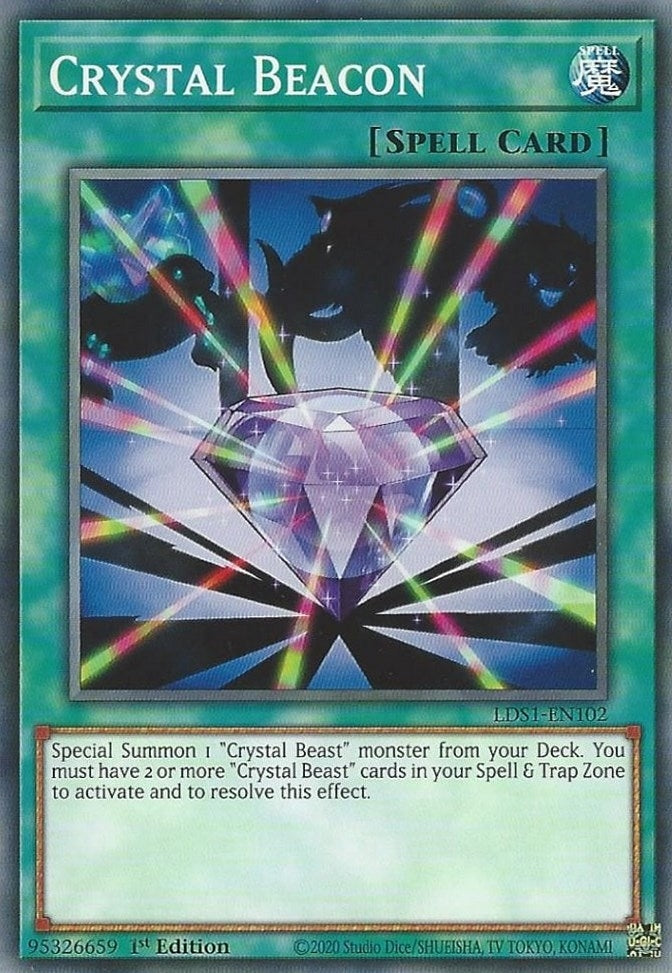 Image for Crystal Beacon (Legendary Duelists: Season 1) (LDS1-EN102) - YuGiOh
