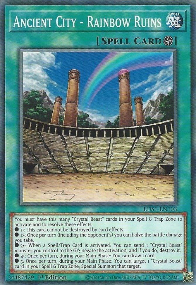 Image for Ancient City - Rainbow Ruins (Legendary Duelists: Season 1) (LDS1-EN103) - YuGiOh