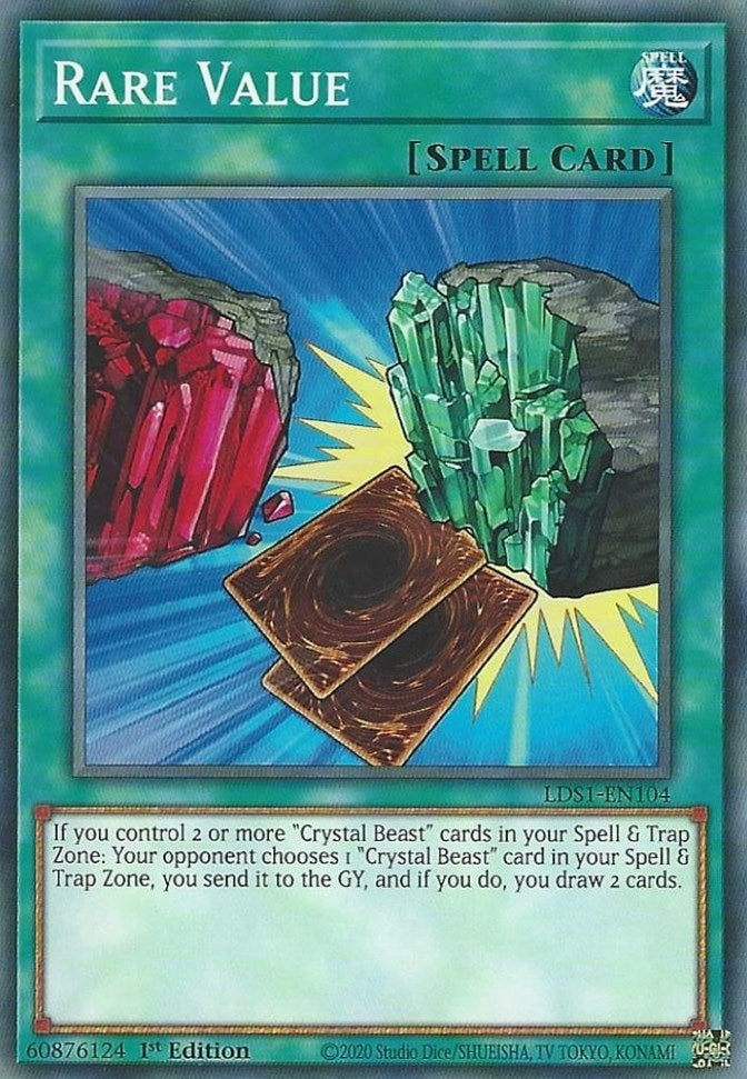 Image for Rare Value (Legendary Duelists: Season 1) (LDS1-EN104) - YuGiOh