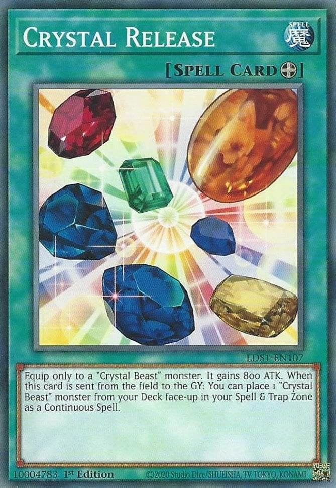 Image for Crystal Release (Legendary Duelists: Season 1) (LDS1-EN107) - YuGiOh