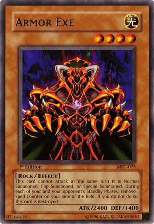 Image for Armor Exe (Magician's Force) (MFC-075) - YuGiOh
