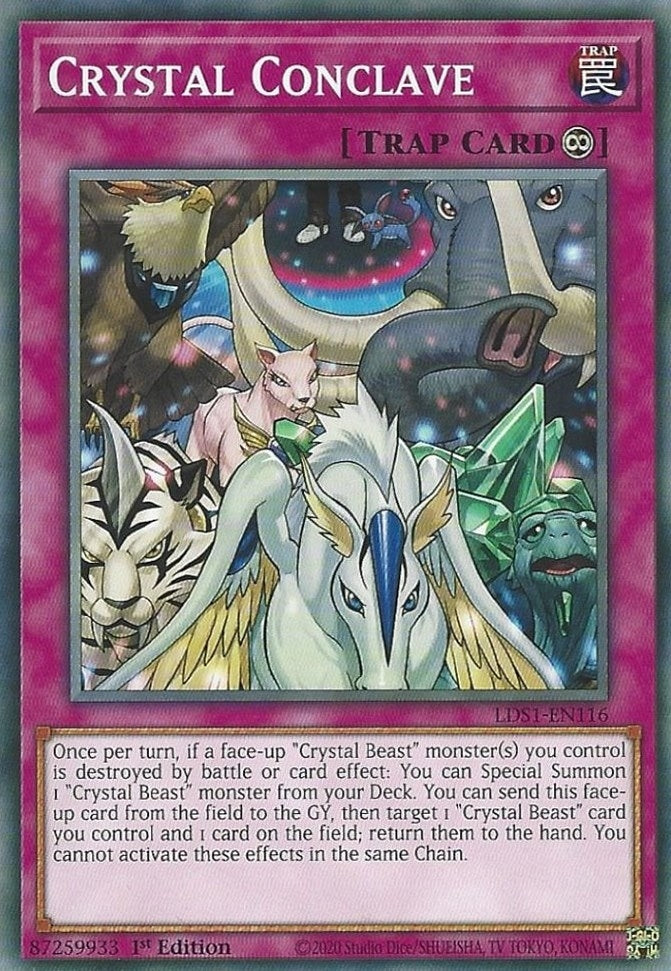 Image for Crystal Conclave (Legendary Duelists: Season 1) (LDS1-EN116) - YuGiOh