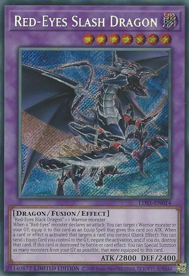 Image for Red-Eyes Slash Dragon (Legendary Duelists: Season 1) (LDS1-EN014) - YuGiOh