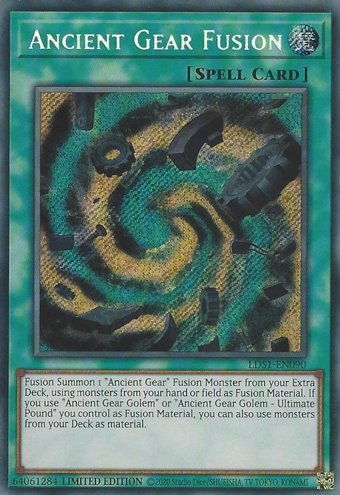 Image for Ancient Gear Fusion (Legendary Duelists: Season 1) (LDS1-EN090) - YuGiOh