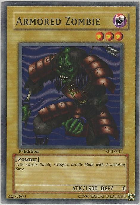 Image for Armored Zombie (Metal Raiders) (MRD-013) - YuGiOh