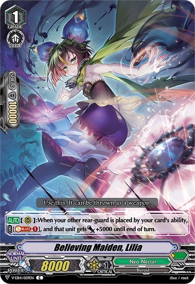 Image for Believing Maiden, Lilia (V-EB14: The Next Stage) (V-EB14/059EN) - Cardfight Vanguard