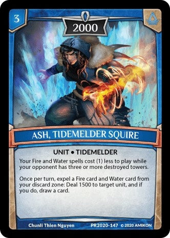 Image for Ash, Tidemelder Squire (Argent Saga Promos) (PR2020-147) - Argent Saga TCG
