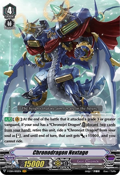 Image for Chronodragon Nextage (V-EB14: The Next Stage) (V-EB14/002EN) - Cardfight Vanguard