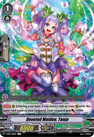 Image for Devoted Maiden, Tanja (V-EB14: The Next Stage) (V-EB14/058EN) - Cardfight Vanguard