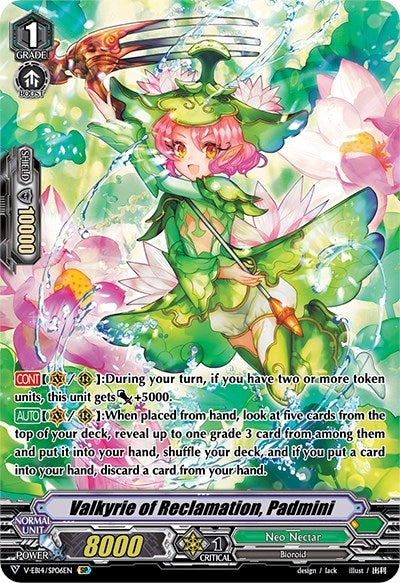 Image for Valkyrie of Reclamation, Padmini (SP) (V-EB14: The Next Stage) (V-EB14/SP06EN) - Cardfight Vanguard