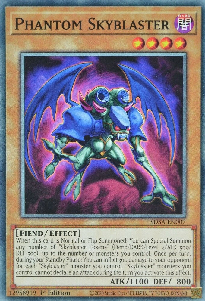 Image for Phantom Skyblaster (Structure Deck: Sacred Beasts) (SDSA-EN007) - YuGiOh
