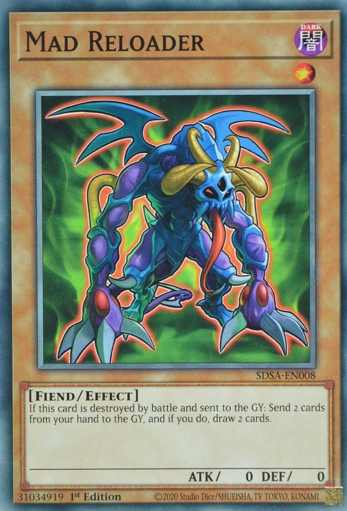 Image for Mad Reloader (Structure Deck: Sacred Beasts) (SDSA-EN008) - YuGiOh