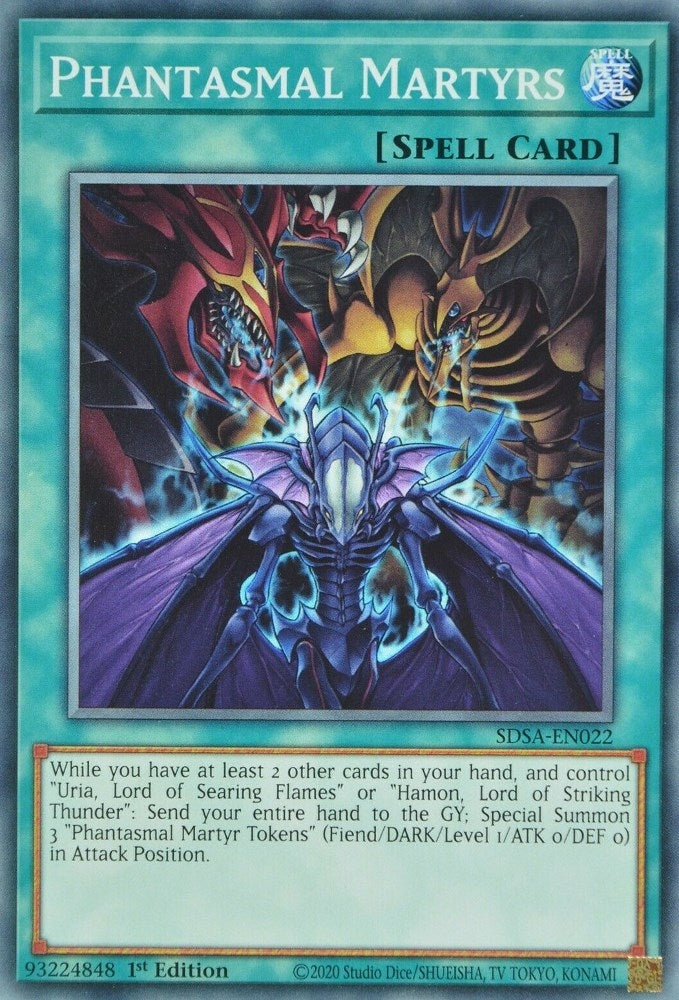 Image for Phantasmal Martyrs (Structure Deck: Sacred Beasts) (SDSA-EN022) - YuGiOh