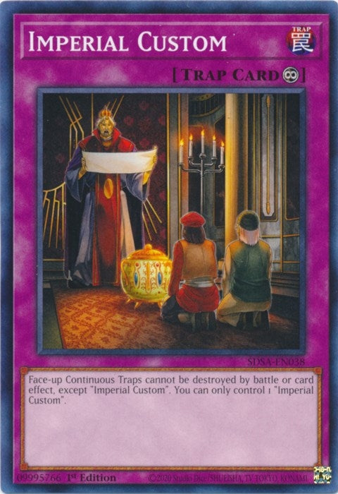Image for Imperial Custom (Structure Deck: Sacred Beasts) (SDSA-EN038) - YuGiOh