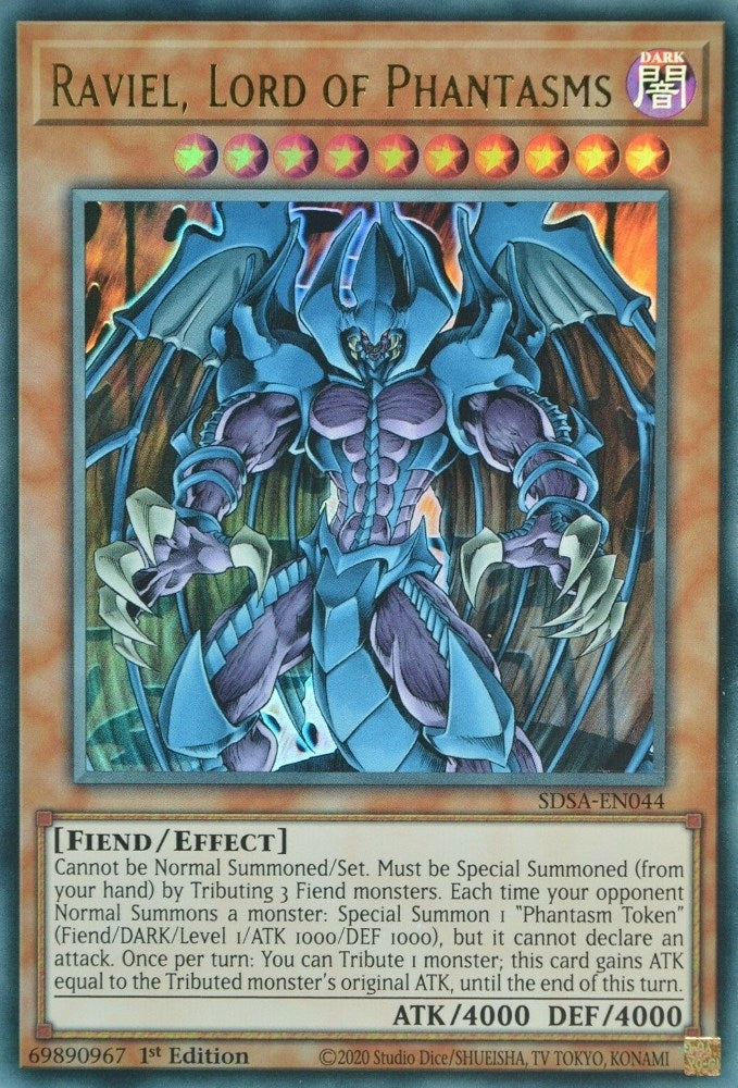 Image for Raviel, Lord of Phantasms (Structure Deck: Sacred Beasts) (SDSA-EN044) - YuGiOh