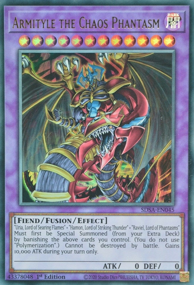 Image for Armityle the Chaos Phantasm (Structure Deck: Sacred Beasts) (SDSA-EN045) - YuGiOh