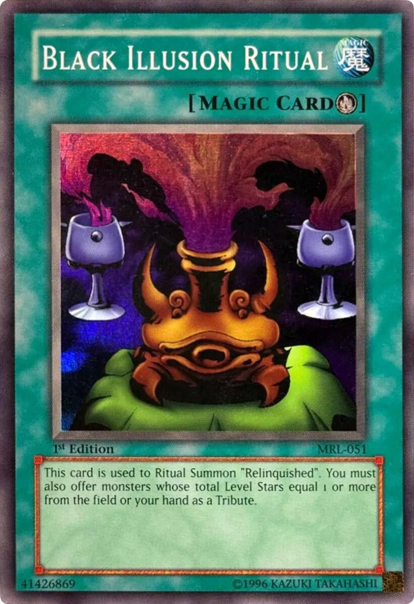 Image for Black Illusion Ritual (Magic Ruler) (MRL-051) - YuGiOh