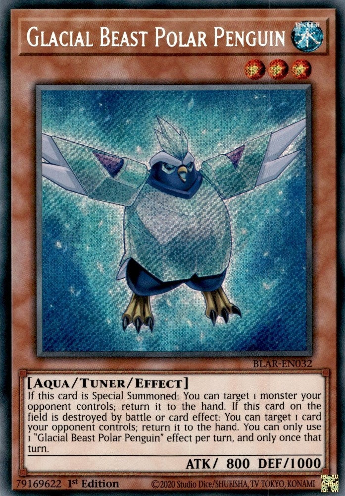 Image for Glacial Beast Polar Penguin (Battles of Legend: Armageddon) (BLAR-EN032) - YuGiOh