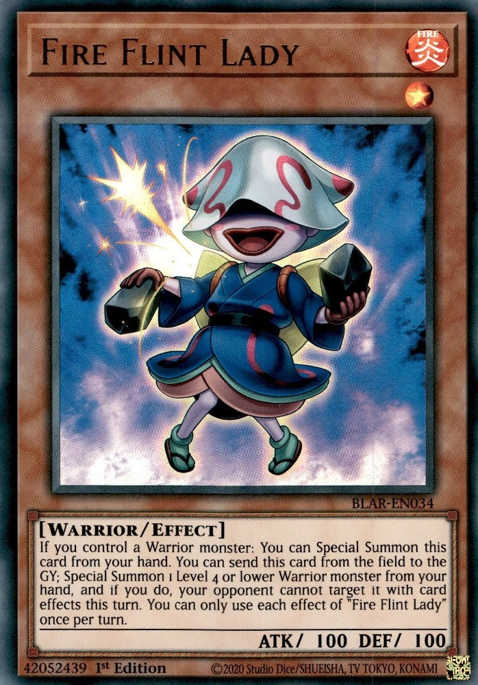 Image for Fire Flint Lady (Battles of Legend: Armageddon) (BLAR-EN034) - YuGiOh