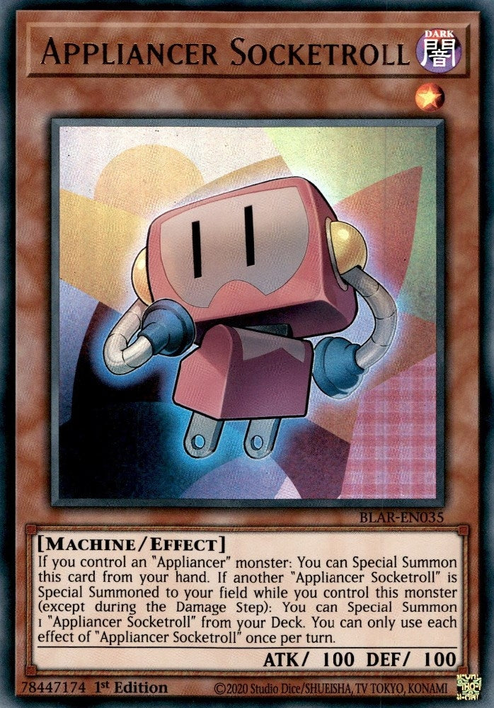 Image for Appliancer Socketroll (Battles of Legend: Armageddon) (BLAR-EN035) - YuGiOh